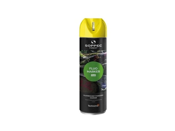 SOPPEC mærkespray SKOV FLUO 500 ml. GUL - 1810087