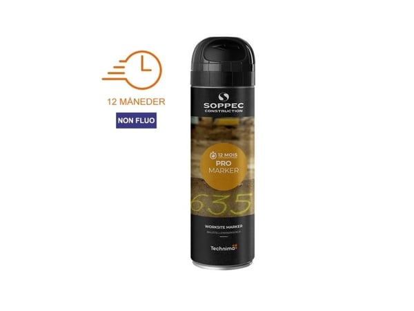 SOPPEC mærkespray PROMARKER® 500 ml. SORT - 1690316