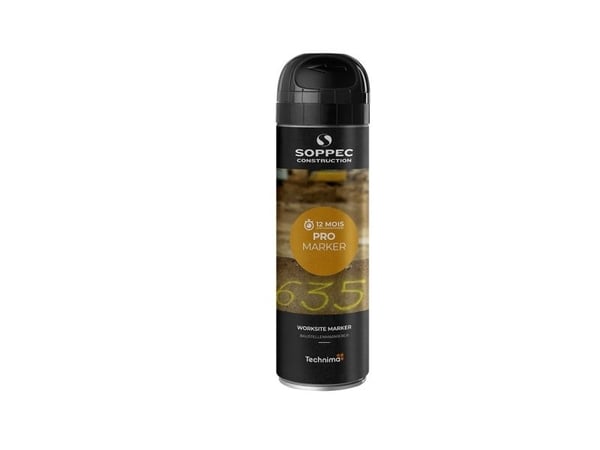 SOPPEC mærkespray PROMARKER® 500 ml. SORT - 1690316