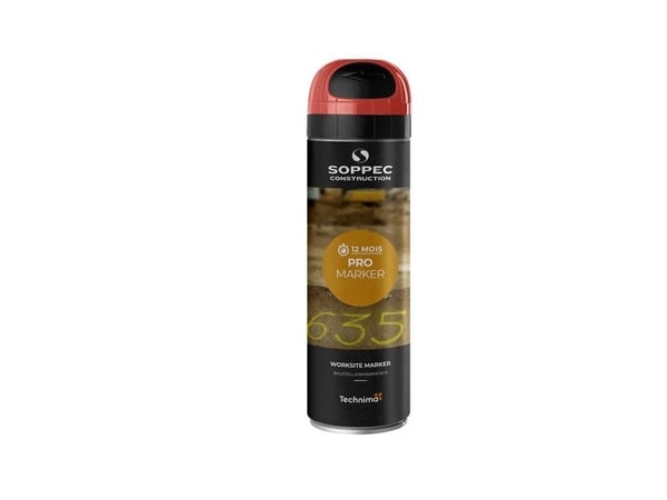 SOPPEC mærkespray PROMARKER® 500 ml. RØD - 1690317