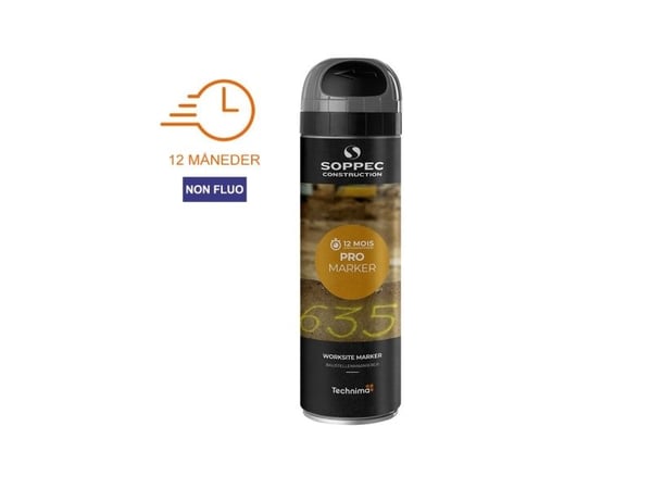 SOPPEC mærkespray PROMARKER® 500 ml. GRÅ (som RAL 7037) - 1690319