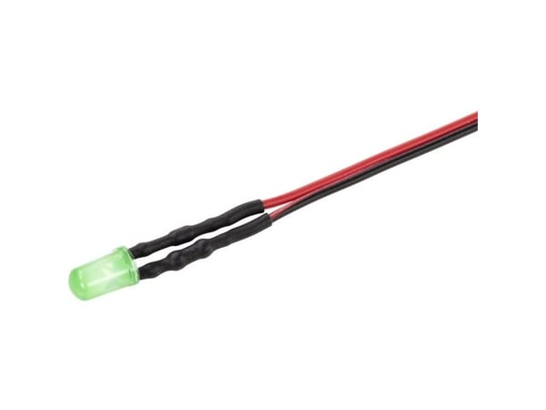 TRU COMPONENTS TC-9323292 LED-merkkivalaisin vihreä 12 V/DC 900 mcd