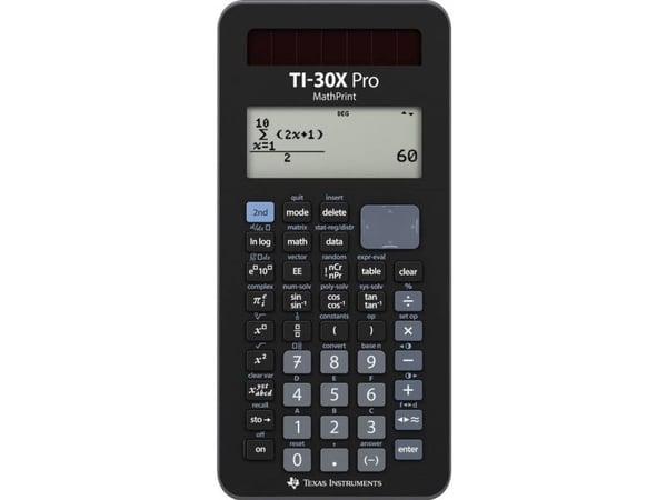 TI-30X Pro MathPrint™ (30XPROMP/TBL/2E5 194)