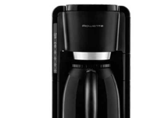 Rowenta CT 3808 - Kaffemaskin - 12 kopper - sort/rustfrit stål