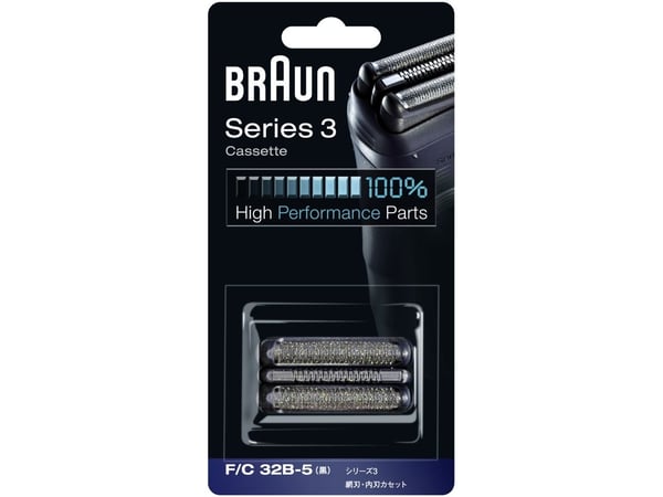 Braun 32B - Ekstra barberskjærer - for barbermaskin - svart