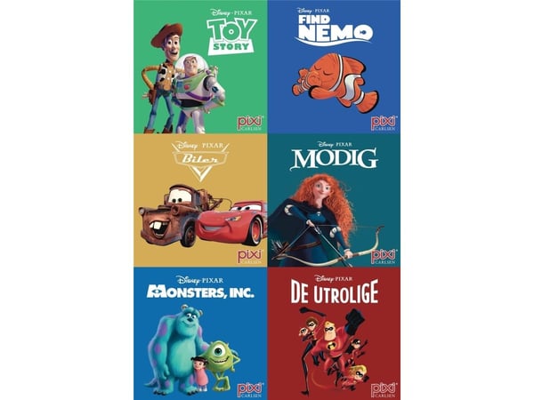 Pixi®-serie 147: Pixar #1 (kolli 48) | Disney Pixar | Språk: Danska