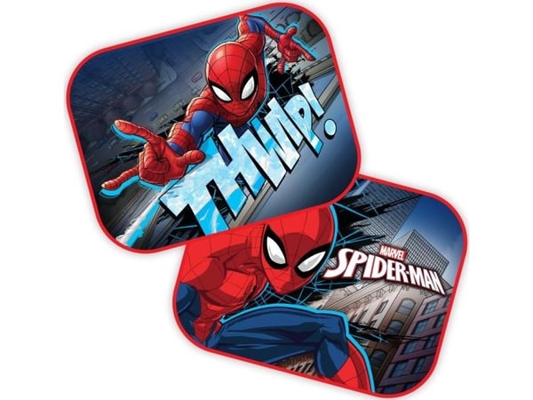 Disney bilsolskjermer 2 stk 44*35 cm Spider-Man