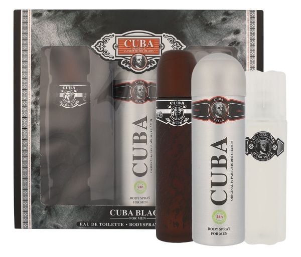 Nippu Cuba Black EDT 100ml + AS 100ml + DSP 200ml