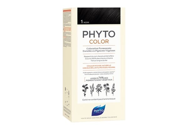 PHYTO PHYTOCOLOR, Musta, Naisten, 1 kpl, 112 ml