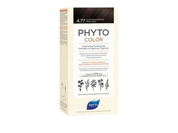 Phyto Phytocolor hiusväri Pysyvä väri 4 77 ChACtain Marron Profond ChACtain Marron Profond