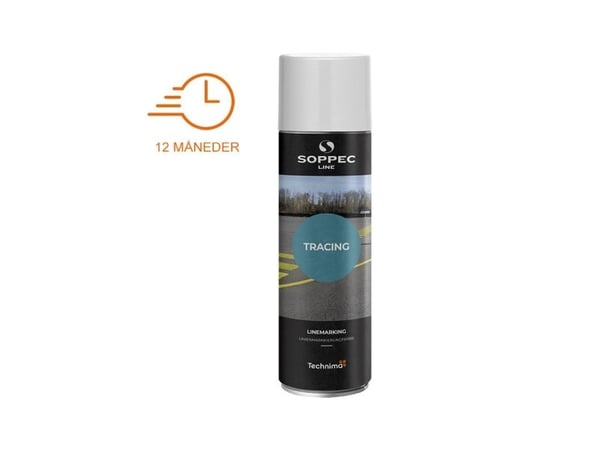 SOPPEC mærkespray TRACING 500 ml. HVID - 1705365