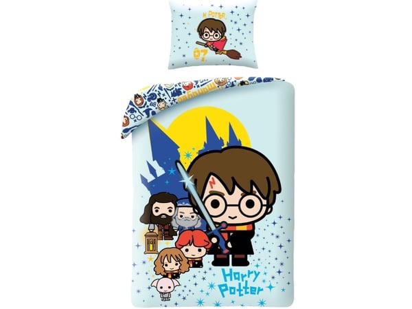 Harry Potter Junior Sengetøj 100 x 135 cm - 100 Procent Bomuld
