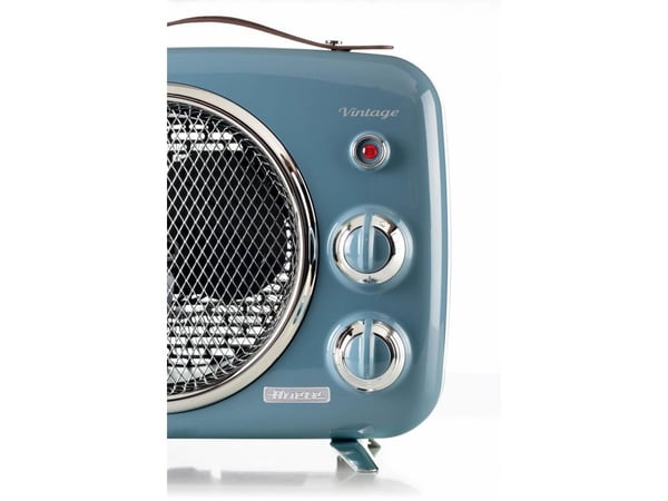 Ariete 0808, Sähkökäyttöinen lämpötuuletin, Sisätila, Lattia, Taulukko, Sininen, Rotaatio, 2000 W