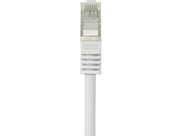 Renkforce RF-4541484, 0,25 m, Cat5e, F/UTP (FTP), RJ-45, RJ-45, Sort
