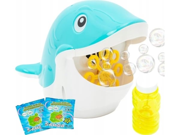 Ciuciubabka Saippuakuplat Saippuakuplakone Shark 0475