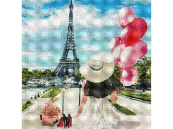 Idea Diamond mosaic - Går langs gatene... 40x40cm