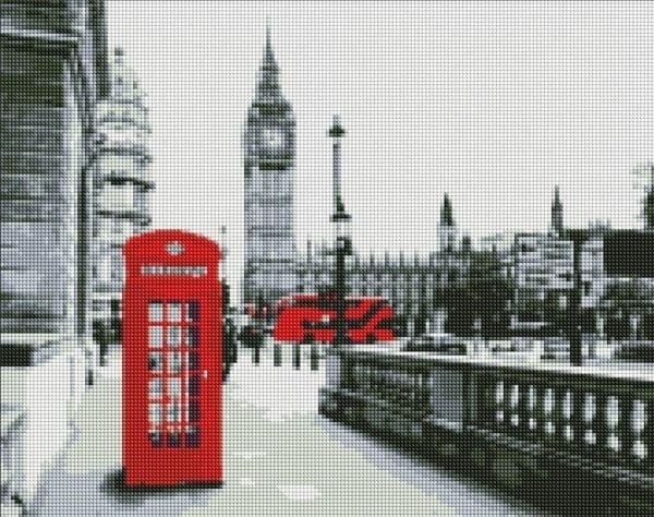 Idea Diamond mosaic - Ring fra London 40x50cm