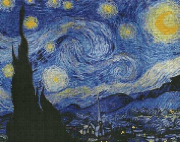 Ideyka diamantmosaikk - Vincent van Gogh 40x50 cm Ideyka diamantmosaikk - Vincent van Gogh 40x50 cm