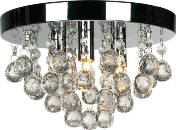 Hengelampe Aptel ZD78A taklampe i krystall, 3 punkter