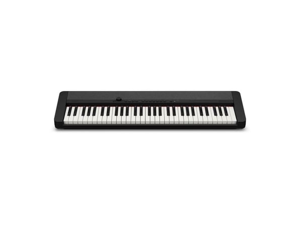 Casio | CT-S1 - Elektrisk piano - 61 tangenter - Innebygd equalizer - USB/Mini-jack (3,5 mm) - Innebygde høyttalere (2 x 2,5W) - Sort