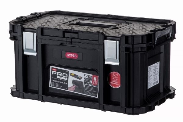KETER 239995 Connect Toolbox uten utstyr Sort