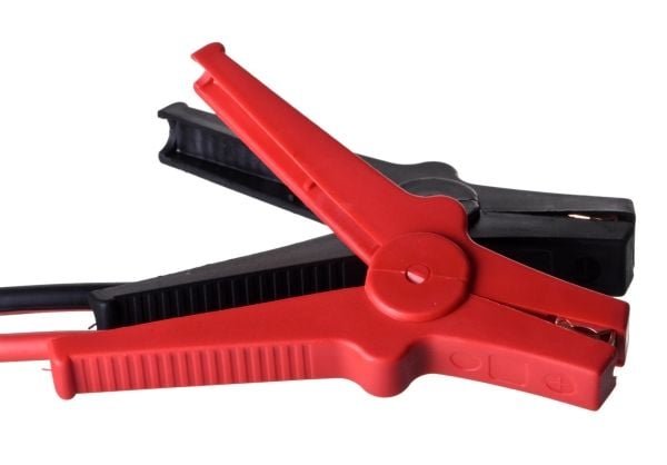 Yato YT-83152, Krokodilleklemme, Sort, Rød, Automatisk, Kopper, Gummi, 2,5 m