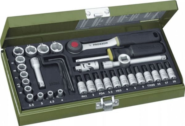 Proxxon verktøysett 36 deler (PR23080)