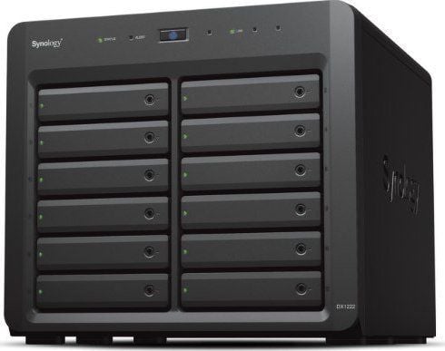 Synology DX1222 - Lagerskap - 12 brønner (SATA-600)