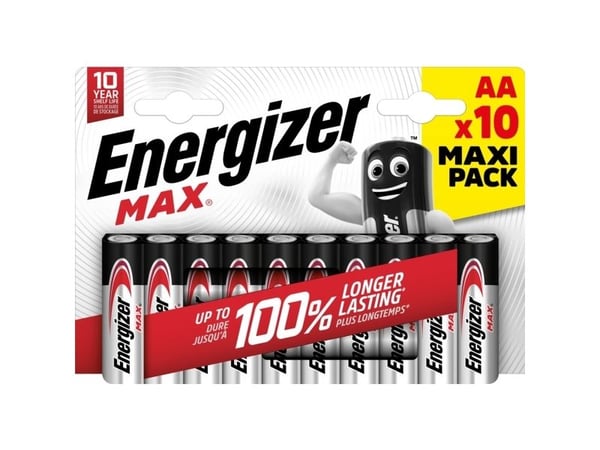 Energizer Max AA LR6 10-pack ECO (437772)