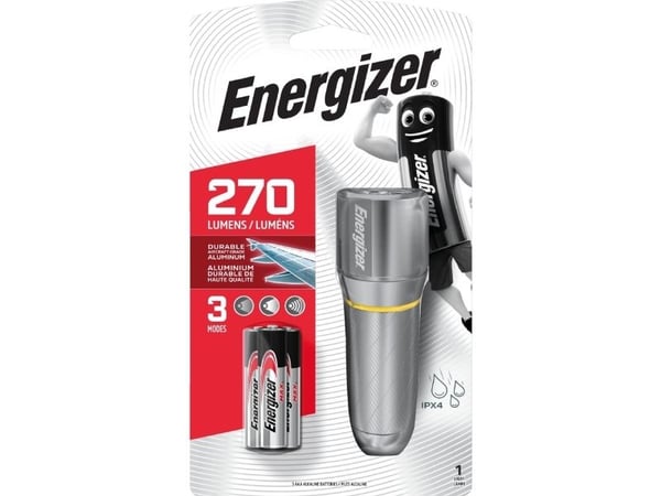 Lommelygte Energizer® Vision HD, LED, metall, 3 AAA