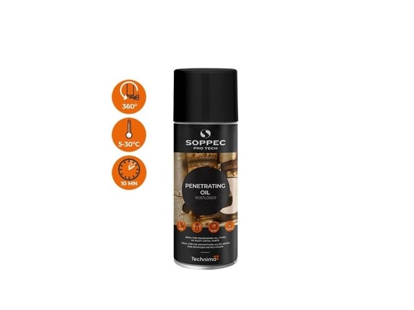 SOPPEC Pro Tech rustløsner MoS2 spray 400 ml. - 2019954