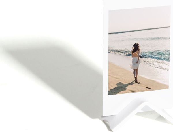 LoveInstant Rammeholder Stativ Fotoramme Fujifilm Instax / Hvit