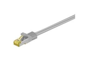 MicroConnect - Nettverkskabel - RJ-45 (hann) til RJ-45 (hann) - 3 m - SFTP, PiMF - CAT 7 - grå