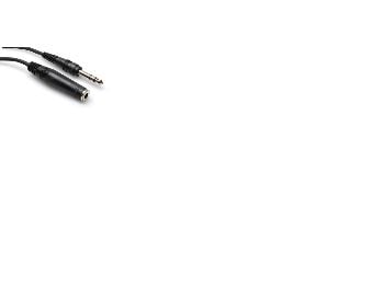 Hosa Technology HPE-325, 6.35mm, Hankjønn, 6.35mm TRS, Hunkjønn, 7,62 m, Sort
