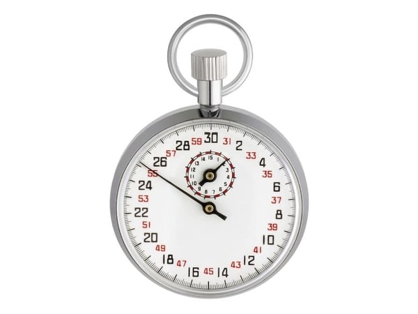 TFA-Dostmann 38.1021, Mekanisk äggklocka, Silver, Vit, 15 min, Metall, Analog, 5 cm