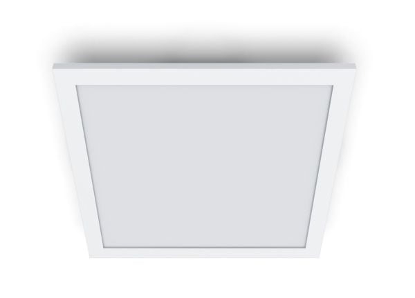 WiZ Takpanel 36 W fyrkantig, Smart takbelysning, Wi-Fi, Vit, LED, Metall, Glödlampan/-lamporna kan inte bytas ut