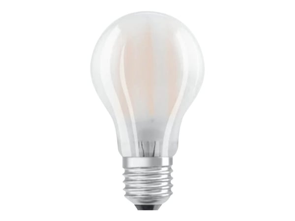 OSRAM LED BASE - LED-glödlampa - form: A - glaserad finish - E27 - 7 W (motsvarande 60 W) - klass E - varmt vitt ljus - 2700 K