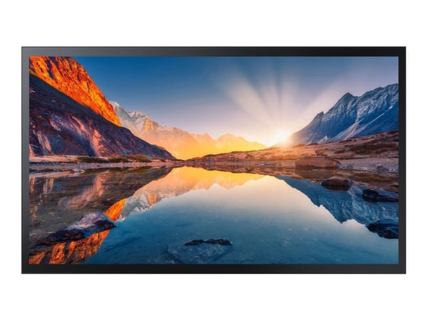 Samsung QM43B-T - 43" Diagonalklasse QMB-T Series LED-bakgrunnsbelyst LCD-skjerm - intelligent skilting - med berøringsskjerm - Tizen OS - 4K UHD (...