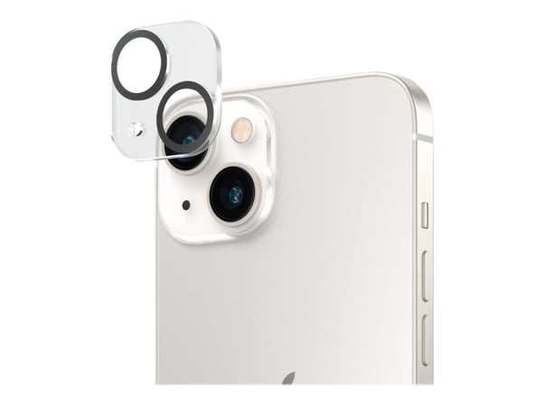 PanzerGlass™ | PicturePerfect - Objektiv skydd för mobiltelefon - ramfarve sort | Apple iPhone 14/14 Plus