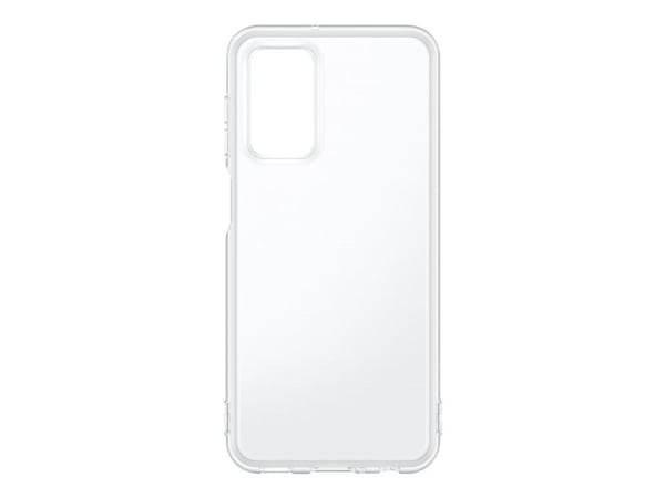 Samsung EF-QA235 - Baksidesskydd för mobiltelefon - termoplastisk polyuretan (TPU) - transparent - för Galaxy A23, A23 5G