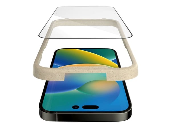 PanzerGlass™ | Ultra-Wide Fit - Skjermbeskytter til mobiltelefoner - Krystallklar | Apple iPhone 14 Pro