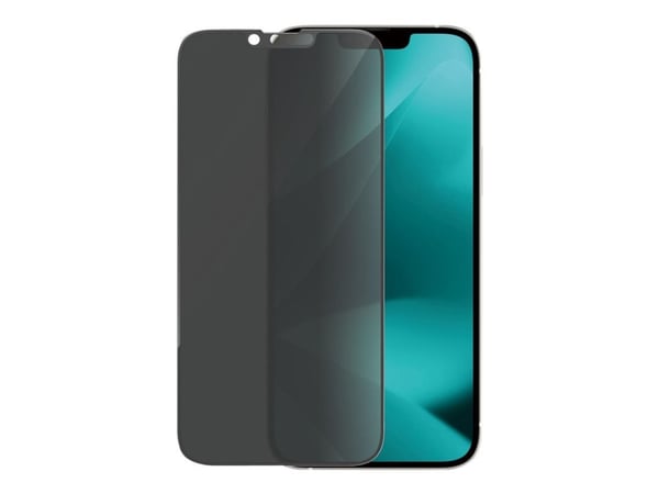 PanzerGlass Ultra-Wide Fit Privacy Appl, Apple, Apple - iPhone 14 Plus, Apple - iPhone 13 Pro Max, Asennus kuivana, Naarmuuntumisenkestävä, Iskunke...