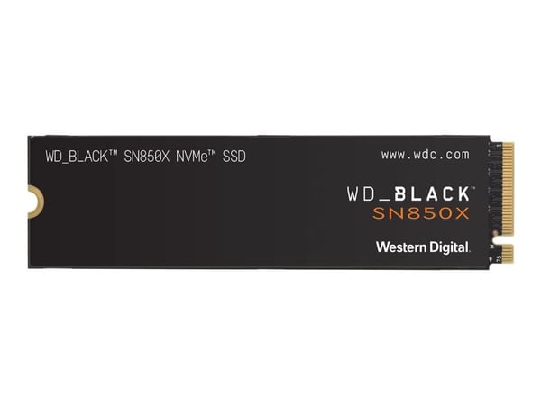 Western Digital Black SN850X, 4000 GB, M.2, 7300 MB/s