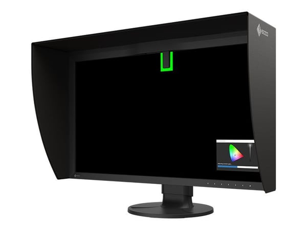 EIZO ColorEdge CG2700S - LED-näyttö - 27" - 2560 x 1440 WQHD - IPS - 400 cd/m² - 1600:1 - 19 ms - HDMI, DisplayPort, USB-C - musta - 6 kuukauden Ze...