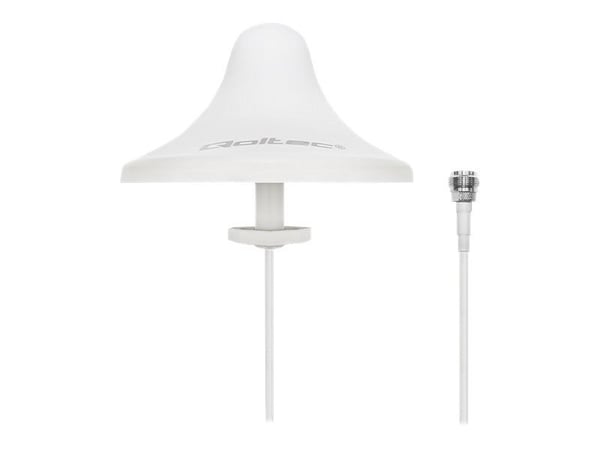 Qoltec - Antenni - Dome - Wi-Fi - 5 dBi - ympärisäteilevä - sisätiloissa
