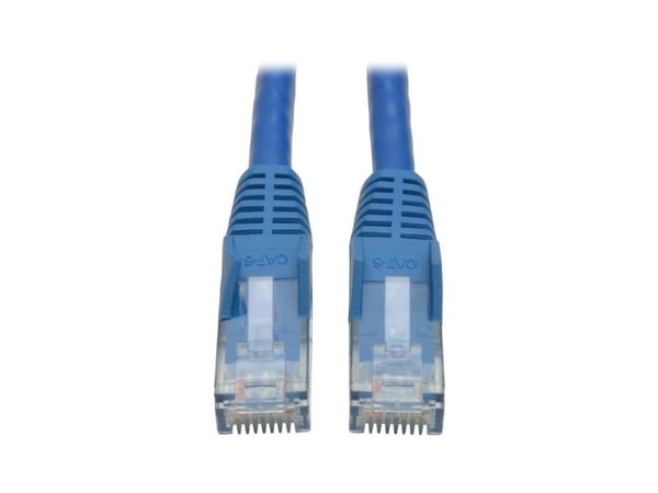 Eaton Tripp Lite Series Cat6 Gigabit Snagless Molded (UTP) Ethernet Cable (RJ45 M/M), PoE, Blue, 6 ft. (1.83 m) - Koblingskabel - RJ-45 (hann) til ...