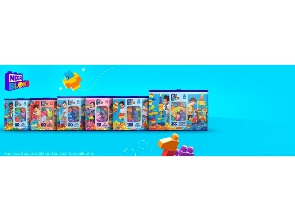 MEGA Bloks Bigger Building Bag (150pcs)