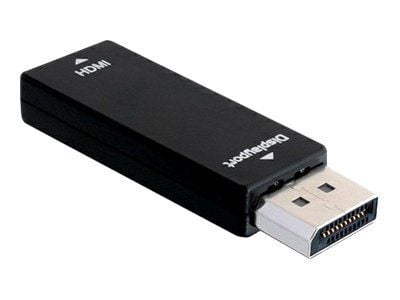 Delock - HDMI-adapter - DisplayPort hann til HDMI hunn - svart