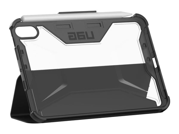 UAG Rugged Case for iPad Mini (6th Gen, 2021) [8.3-inch] - Plyo Black/Ice - Lommebok for nettbrett - svart, is - 8.3" - for Apple iPad mini (6. gen...