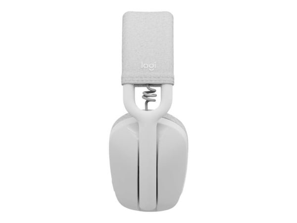Logitech Zone Vibe 100 - Hodesett - full størrelse - Bluetooth - trådløs - elfenbenshvit